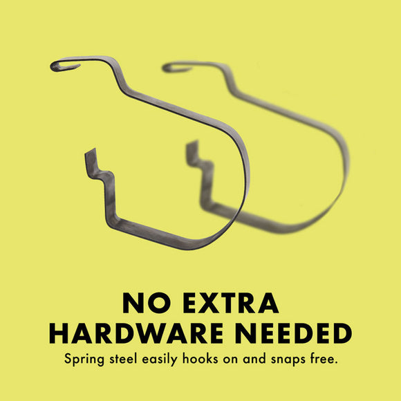 Zilla Non-locking Screen Clips