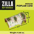 Zilla Rapid Sense UV Detecting Decor Poplar Log