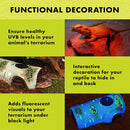 Zilla Rapid Sense UV Detecting Decor Poplar Log