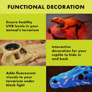 Zilla Rapid Sense UV Detecting Decor Crocodile Skull