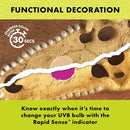 Zilla Rapid Sense UV Detecting Decor Crocodile Skull