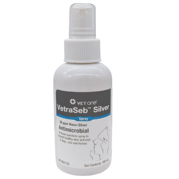 VetraSeb Silver Antimicrobial Spray for Dogs, Cats and Horses