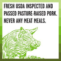 Bixbi Rawbble Limited Ingredient Grain-Free Pork Recipe Raw Coated Dry Dog Food (4 lb)