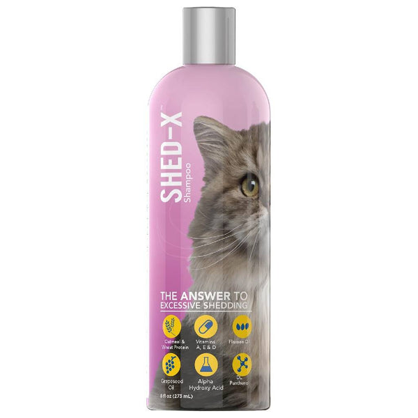 Shed-X Shed Control Shampoo for Cats (8 oz)