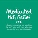Tropiclean Oatmeal & Tea Tree Medicated Itch Relief Shampoo For Pets (20 oz)