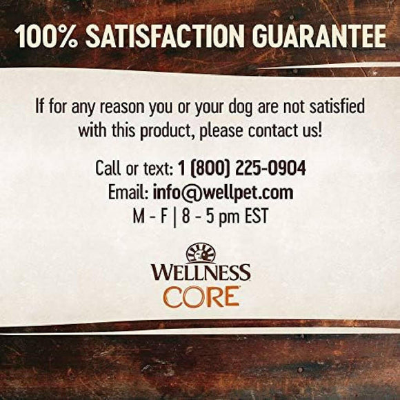 Wellness CORE Grain-Free Small Breed Mini Meals Chunky Wet Dog Food Variety Pack (3 oz x 12 pouches)