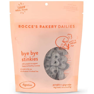 Bocce's Bye Bye Stinkies Digestive Support Soft & Chewy Treats For Dogs (6 oz)