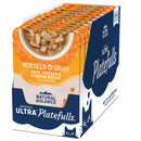 Box of Natural Balance Ultra Platefulls cat food with an orange and blue design.