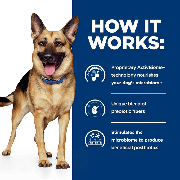 Hill's Prescription Diet Gastrointestinal Biome Digestive/Fiber Care Chicken & Vegetable Stew Dog Canned Food (12.5 oz x 12 cans)