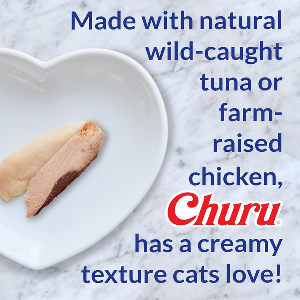 Inaba Churu Chicken Variety Pack Grain-Free Lickable Treat for Cats