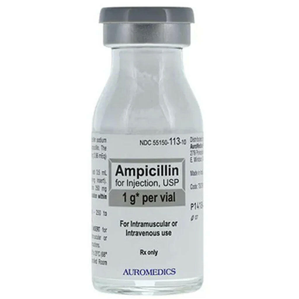 Ampicillin (generic) for Injection 1g - 0