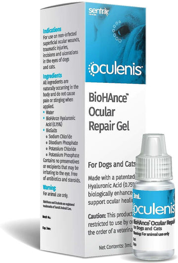 Oculenis Ocular Repair Gel for Dogs & Cats, 3 mL