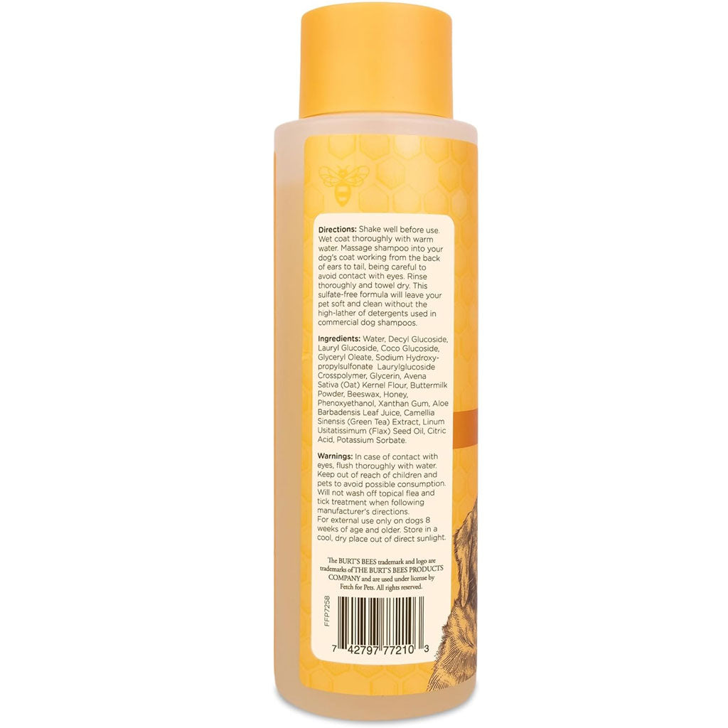 Burt's Bees Oatmeal Shampoo with Colloidal Oat Flour & Honey for Dogs