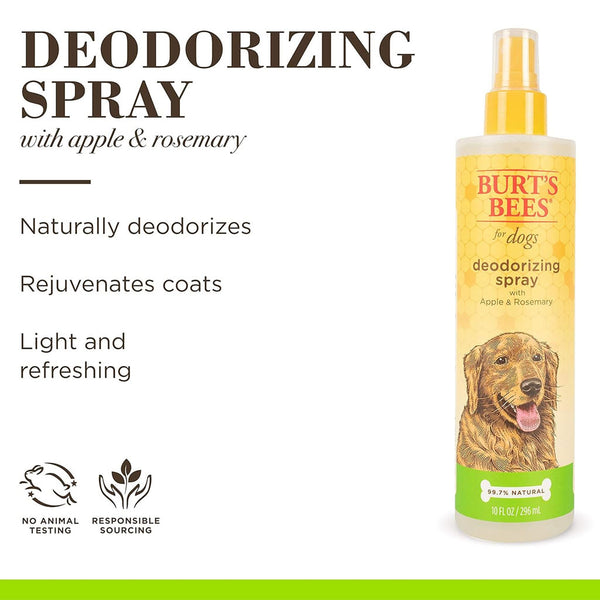 Burt's Bees Deodorizing Spray with Apple & Rosemary for Dogs