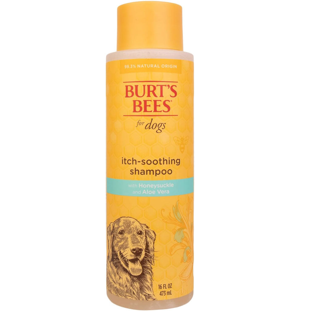 Burt's Bees Itch Soothing Shampoo with Honeysuckle & Aloe Vera, 16-oz