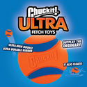 Chuckit! Bucket with 8 Medium Balls Toy For Dogs -Ultra