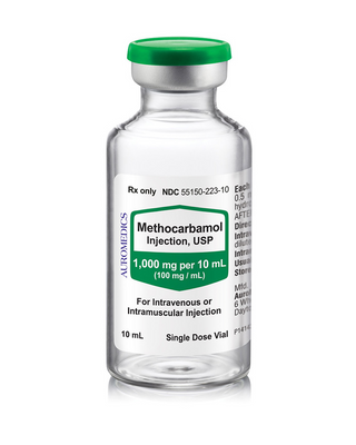 Methocarbamol Injection 100mg/mL (10 ml)