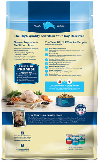 Blue Buffalo Life Protection Formula Puppy Chicken & Brown Rice Recipe Dry Dog Food