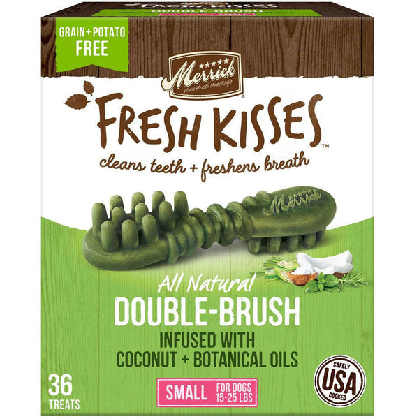 Merrick Fresh Kisses with Coconut Oil & Botanicals packaging