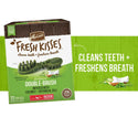 Package of Merrick Fresh Kisses Dog Dental Treats with Coconut and Botanical Oils