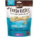 Merrick Fresh Kisses dental treats for dogs with mint-flavored breath strips