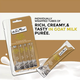 Fussie Cat Chicken with Beef in Goat Milk Puree Lickable Cat Treats