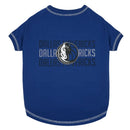 Pet's First NBA Stripe Text Tee for Dogs & Cats-6