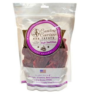 Canine Cavier Dried Purple Sweet Potato Dog Treats (2 lb)