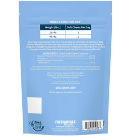 Nutramax Solliquin Calming Behavioral Health Supplement for Large Dogs – 75 Soft Chews - 0