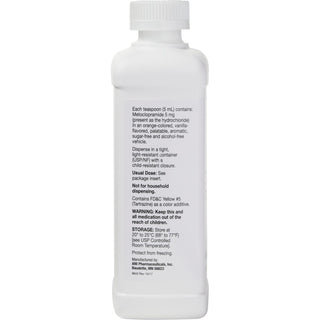 Metoclopramide Syrup (5mg/mL) 16 oz (Manufacturer may vary)