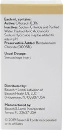 Ofloxacin (Generic) Ophthalmic Solution 0.3%