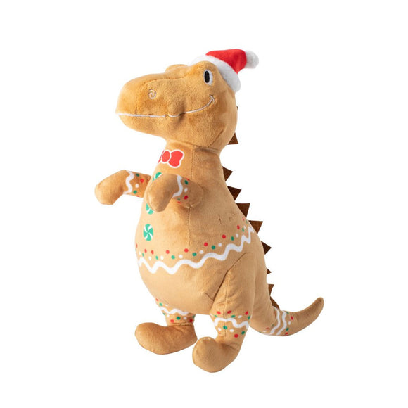 PetShop by Fringe Studio Cookie-Saurus Plush Dog Toy