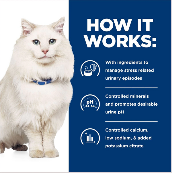 Hill's Prescription Diet c/d Multicare Stress Urinary Care with Ocean Fish Dry Cat food