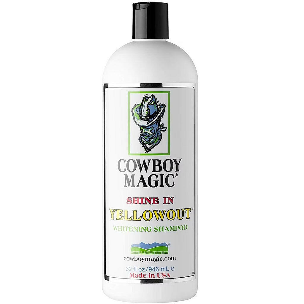 cowboy magic shine in yellowout shampoo  32oz