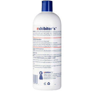 Exhibitor's Quic Shine Intensifier Shampoo for Horse backside