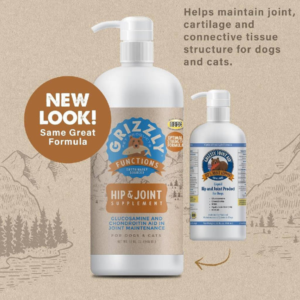 Grizzly Joint Aid Supplement For Dog (32 oz)