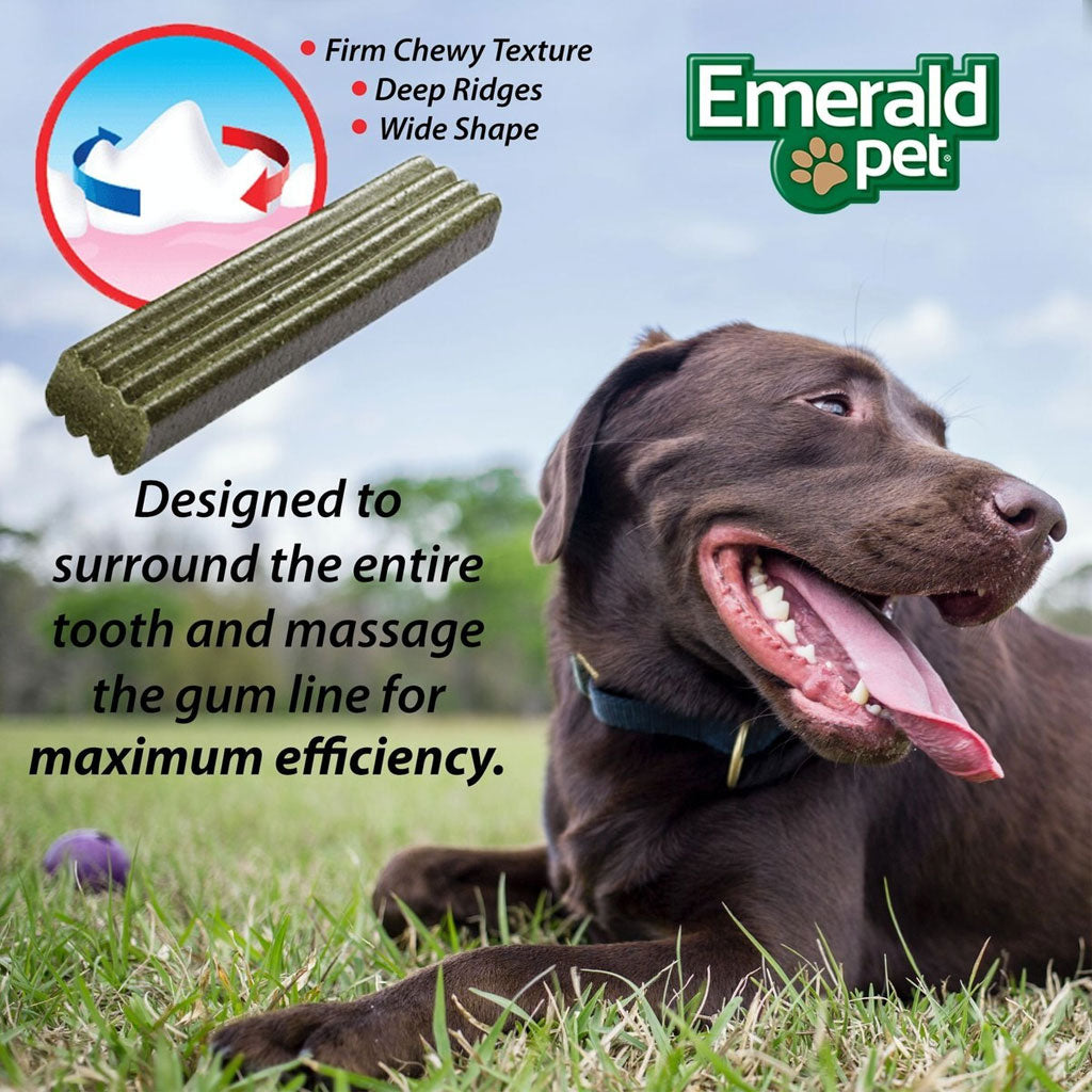 Emerald Pet Fresh Smileezz Grain-Free Medium Dental Dog Treats