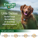 Emerald Pet Little Duckies Grain-Free with Duck & Pumpkin Dog Treats