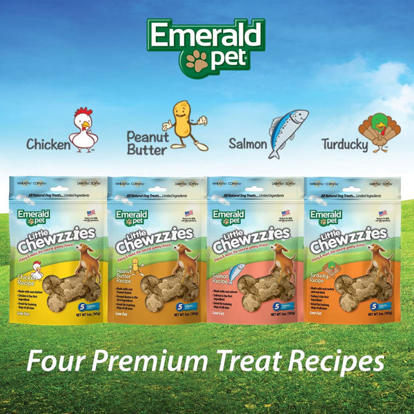 Emerald Pet Little Chewzzies Chicken Recipe Dog Treats