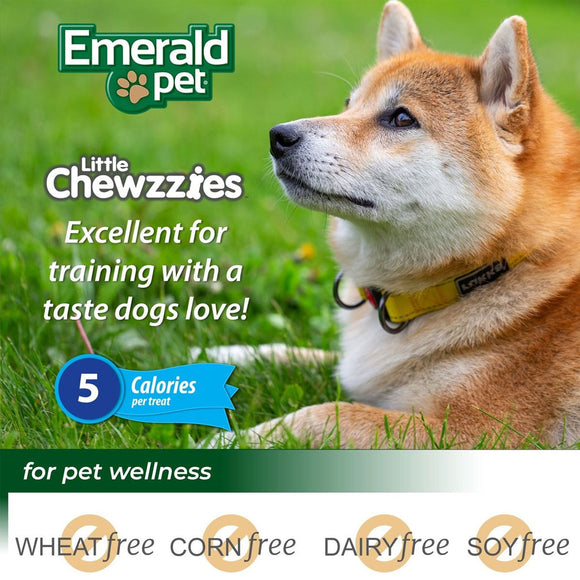 Emerald Pet Little Chewzzies Chicken Recipe Dog Treats