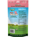 Emerald Pet Piggy Twizzies Grain-Free Dog Treats 9in backside