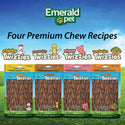 Emerald Pet Piggy Twizzies Grain-Free Dog Treats