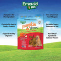 Emerald Pet Pumpkin Harvest Oven Baked with Apple Chewy Dog Treats