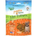 Emerald Pet Pumpkin Harvest Mini Trainers Pumpkin Recipe Dog Treats, 6-oz