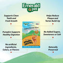 Emerald Pet Feline Dental Stixx with Chicken & Pumpkin Dental Cat Treats (3.6 oz)-3