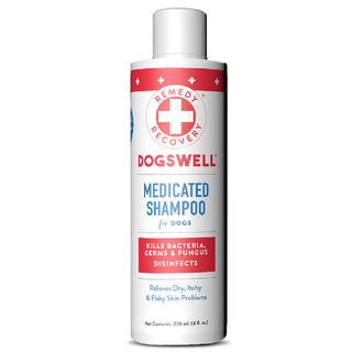 Dogswell Medicated Antibacterial Shampoo for Dogs & Cats (8 oz)