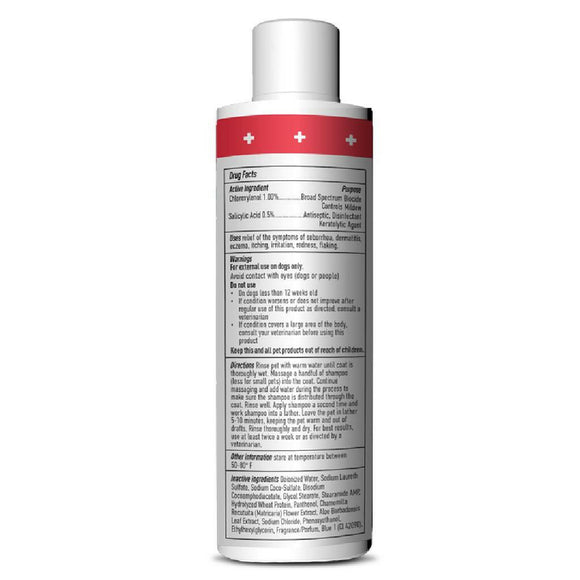 Dogswell Medicated Antibacterial Shampoo for Dogs & Cats (8 oz)