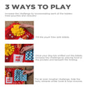 Outward Hound Activity Matz Fast Food Fun Game Plush Dog Puzzle Mat