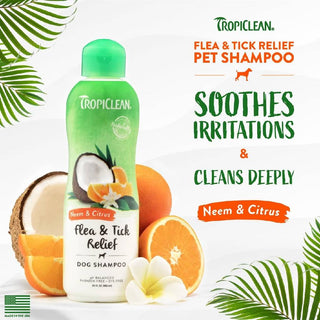 Tropiclean Neem & Citrus Dog Shampoo (20 oz)