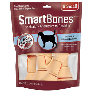 SmartBones Rawhide-Free Chicken Chews (6 small bones)